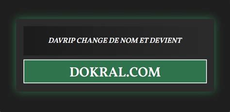 pavdo change de nom et devient dofroz.com.